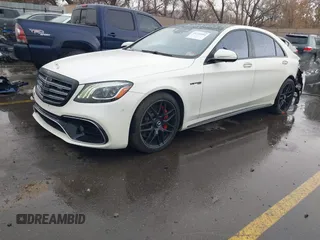 2019 Mercedes-Benz S-Class AMG S 63 with VIN WDDUG8JBXKA434294, listed as a IAAI auction lot 41239594 with 65,778 mi miles. Bid and sale history available at carsss.com. Image 17.