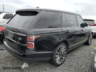 2021 Land Rover Range Rover with VIN SALGS5SE6MA440585, listed as a Copart auction lot 74560844 with 0 mi miles and Non Repairable. Bid and sale history available at carsss.com. Image 3.