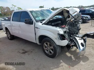 2012 Ford F-150 XL with VIN 1FTFW1CF8CFA36115, listed as a IAAI auction lot 41515870 with 1 mi miles. Bid and sale history available at carsss.com. Image 1.