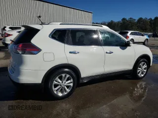 2016 Nissan Rogue SL with VIN 5N1AT2MT8GC842262, listed as a Copart auction lot 88443585 with 178,067 mi miles and Salvage Title. Bid and sale history available at DreamBid. Image 3.