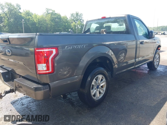 2017 Ford F-150 XL with VIN 1FTMF1CP0HKD67320, listed as a IAAI auction lot 42543224 with 143,913 mi miles and . Bid and sale history available at DreamBid. Image 4.