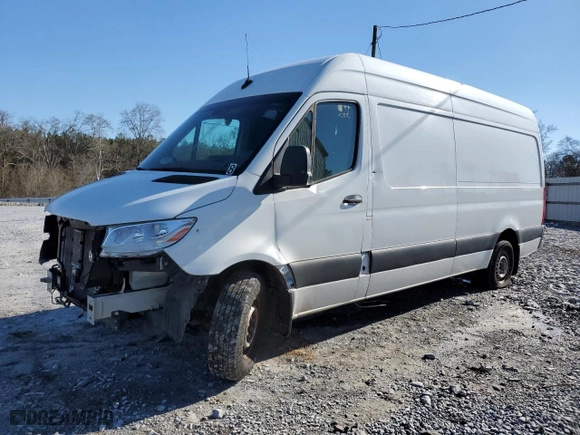 2021 Mercedes-Benz Sprinter Cargo Van with VIN W1Y40CHY1MT062150, listed as a Copart auction lot 88363005 with NaN miles and Salvage Title. Bid and sale history available at carsss.com. Image 1.