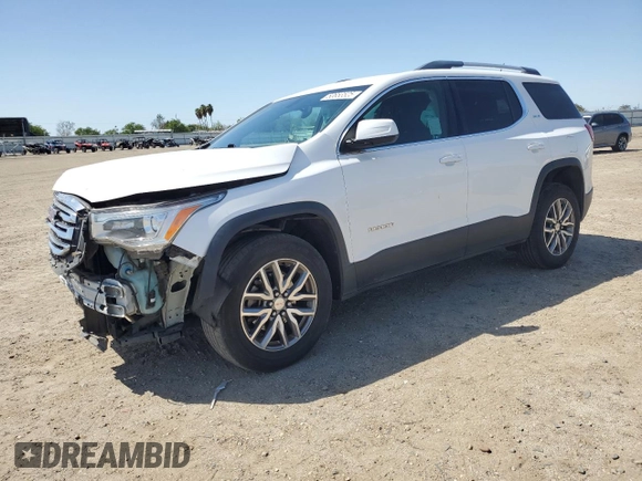 2018 GMC Acadia SLE z VIN 1GKKNLLS1JZ144179, wystawiony jako Copart lot #50653525 z przebiegiem 115 258 mil mil oraz Szkoda całkowita • Salvage title. Historia ofert i sprzedaży dostępna na DreamBid. Obrazek 1.