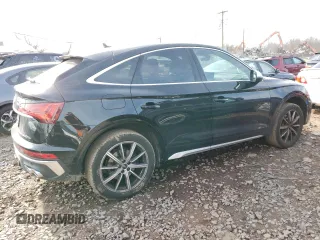 2022 Audi SQ5 Sportback Premium with VIN WA114AFY9N2035881, listed as a Copart auction lot 46407743 with 14,901 mi miles and . Bid and sale history available at DreamBid. Image 3.