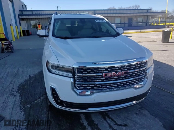 2023 GMC Acadia Denali with VIN 1GKKNPLS7PZ256761, listed as a Copart auction lot 49346845 with 8,290 mi miles and Salvage title. Bid and sale history available at DreamBid. Image 14.