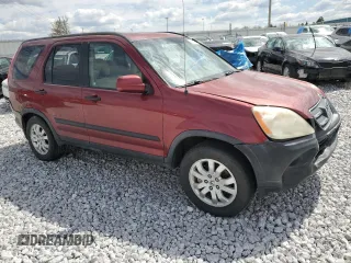 2005 Honda CR-V EX with VIN JHLRD78845C056496, listed as a Copart auction lot 53253155 with 194,922 mi miles and Salvage Title. Bid and sale history available at DreamBid. Image 4.
