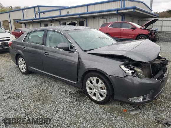 2012 Toyota Avalon with VIN 4T1BK3DB9CU461447, listed as a Copart auction lot 50149765 with 102,252 mi miles and Salvage Title. Bid and sale history available at carsss.com. Image 4.