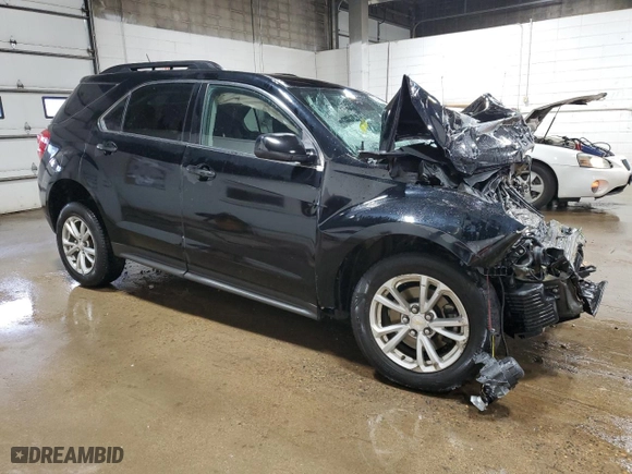 2016 Chevrolet Equinox LT with VIN 2GNFLFE35G6278683, listed as a Copart auction lot 53615755 with 0 mi miles and Salvage Title. Bid and sale history available at carsss.com. Image 4.