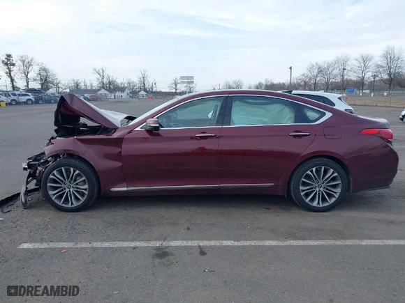 2015 Hyundai Genesis 3.8L with VIN KMHGN4JE8FU036971, listed as a IAAI auction lot 41713292 with 102,009 mi miles. Bid and sale history available at carsss.com. Image 14.