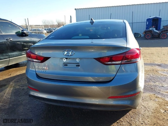 2018 Hyundai Elantra GL with VIN KMHD84LFXJU629014, listed as a IAAI auction lot 41172013 with 99,900 mi miles. Bid and sale history available at carsss.com. Image 16.