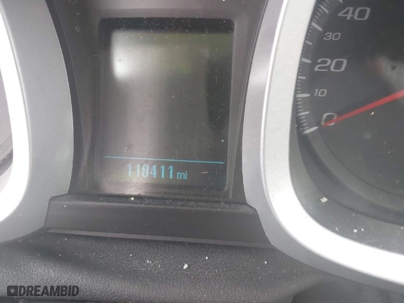 2013 Chevrolet Equinox LS with VIN 2GNALBEK7D1140193, listed as a IAAI auction lot 41929518 with 118,411 mi miles. Bid and sale history available at carsss.com. Image 12.