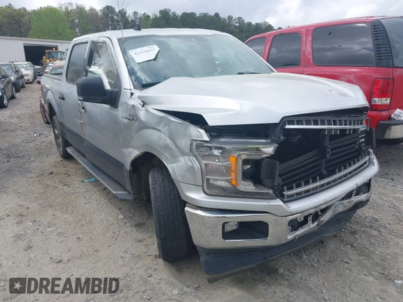 2019 Ford F-150 XL with VIN 1FTEW1CP2KFB42952, listed as a IAAI auction lot 41939615 with Not provided miles and . Bid and sale history available at DreamBid. Image 1.