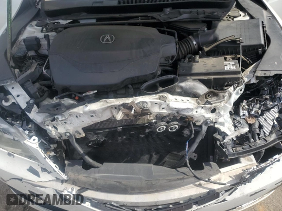 2016 Acura TLX V6 with VIN 19UUB2F35GA001837, listed as a Copart auction lot 49124445 with 0 mi miles and Salvage Title. Bid and sale history available at carsss.com. Image 11.