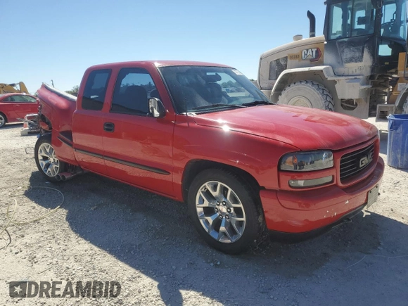 2000 GMC New Sierra 1500 SL with VIN 2GTEC19V3Y1237647, listed as a Copart auction lot 47478435 with 218,258 mi miles and Salvage Title. Bid and sale history available at carsss.com. Image 4.