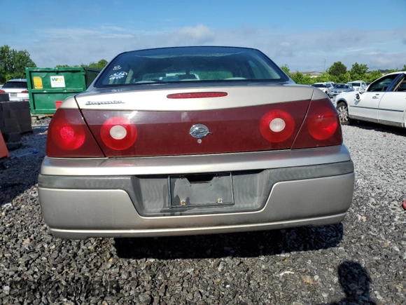 2003 Chevrolet Impala z VIN 2G1WF52E039366977, wystawiony jako Copart lot #56740555 z przebiegiem 130 629 mil mil oraz Szkoda całkowita • Salvage title. Historia ofert i sprzedaży dostępna na DreamBid. Obrazek 6.