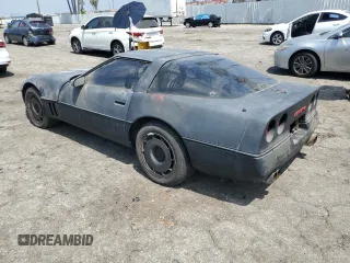 1984 Chevrolet Corvette with VIN 1G1AY0784E5106091, listed as a Copart auction lot 58558044 with 0 mi miles and Non Repairable. Bid and sale history available at carsss.com. Image 2.