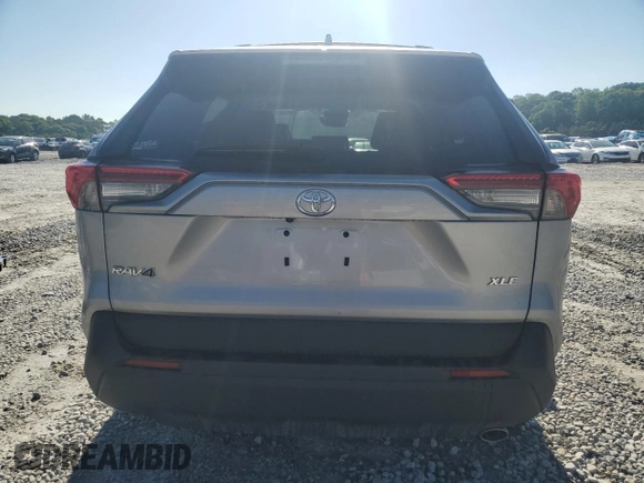 2024 Toyota RAV4 XLE Premium with VIN 2T3C1RFV2RC286896, listed as a Copart auction lot 55402635 with 18,872 mi miles and Salvage title. Bid and sale history available at DreamBid. Image 6.