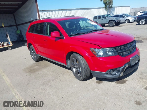 2018 Dodge Journey Crossroad with VIN 3C4PDDGG5JT467030, listed as a IAAI auction lot 41637130 with 73,622 mi miles and . Bid and sale history available at DreamBid. Image 1.