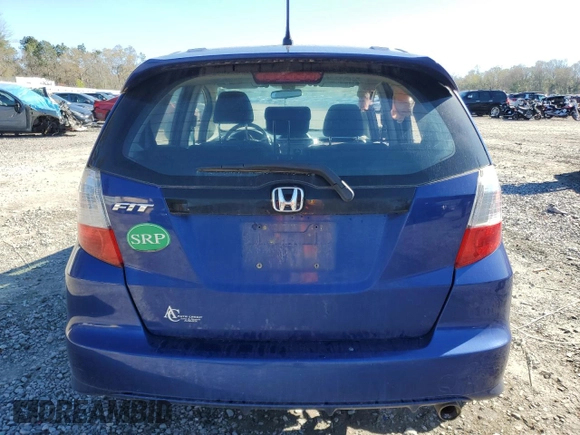 2009 Honda Fit Sport with VIN JHMGE88419S016584, listed as a Copart auction lot 50137405 with 160,154 mi miles and Salvage Title. Bid and sale history available at carsss.com. Image 6.