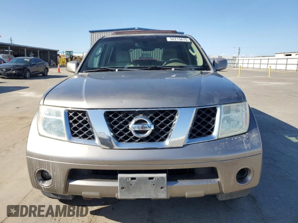 2005 Nissan Pathfinder LE with VIN 5N1AR18U35C736200, listed as a Copart auction lot 52215615 with 166,451 mi miles and Clean title. Bid and sale history available at DreamBid. Image 5.