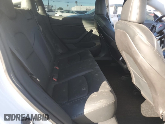 2020 Tesla Model 3 Long Range with VIN 5YJ3E1EB0LF665887, listed as a Copart auction lot 48985245 with 50,309 mi miles and Salvage Title. Bid and sale history available at DreamBid. Image 10.
