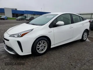 2021 Toyota Prius L Eco with VIN JTDKAMFU2M3150350, listed as a Copart auction lot 55618635 with 135,956 mi miles and Clean Title. Bid and sale history available at DreamBid. Image 1.