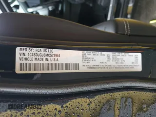 2021 Dodge Durango SRT 392 z VIN 1C4SDJGJ6MC573944, wystawiony jako Copart lot #44955265 z przebiegiem 44 598 mil mil oraz Czysty tytuł • Clean title. Historia ofert i sprzedaży dostępna na DreamBid. Obrazek 13.