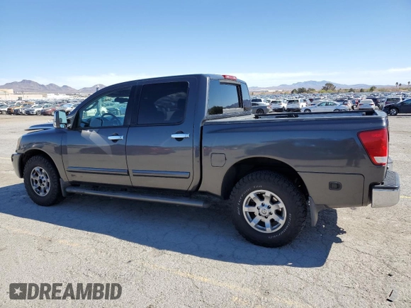 2005 Nissan Titan LE with VIN 1N6AA07B65N512975, listed as a Copart auction lot 47656065 with 259,991 mi miles and Salvage Title. Bid and sale history available at carsss.com. Image 2.