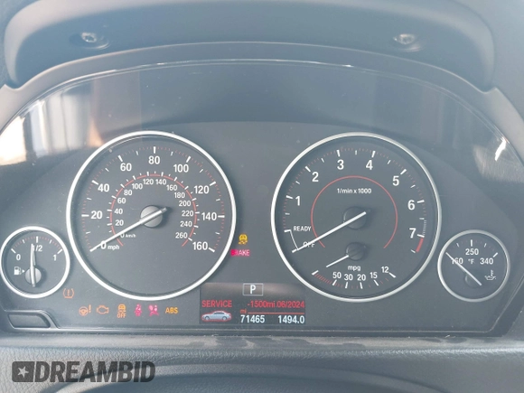 2018 BMW 3 Series 330i with VIN WBA8B9G57JNU96225, listed as a IAAI auction lot 42356264 with 71,465 mi miles and . Bid and sale history available at DreamBid. Image 7.
