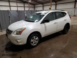 2012 Nissan Rogue S with VIN JN8AS5MT9CW275369, listed as a Copart auction lot 52088875 with 129,228 mi miles and Clean Title. Bid and sale history available at carsss.com. Image 1.