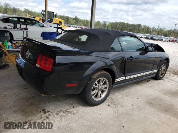 2005 Ford Mustang Deluxe с VIN 1ZVFT84N555231554, выставлен на аукционе Copart как лот 51562685 с пробегом 178 731 миль миль и Списание • Salvage title. История ставок и продаж доступна на DreamBid. Изображение 3.