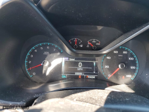 2016 Chevrolet Colorado 4WD Z71 with VIN 1GCGTDE34G1161505, listed as a Copart auction lot 48038065 with 230,939 mi miles and Salvage Title. Bid and sale history available at carsss.com. Image 9.