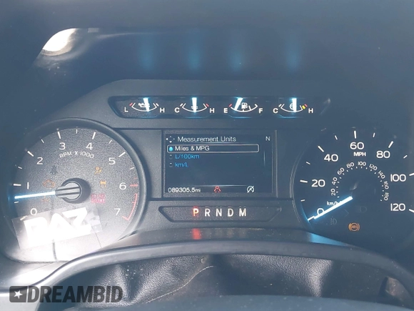 2019 Ford F-150 XL with VIN 1FTEW1EP2KFC91620, listed as a IAAI auction lot 42092443 with 89,305 mi miles and . Bid and sale history available at DreamBid. Image 7.