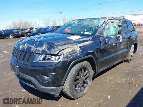 2014 Jeep Grand Cherokee Limited with VIN 1C4RJFBG7EC122572, listed as a IAAI auction lot 41937668 with 118,370 mi miles. Bid and sale history available at carsss.com. Image 17.