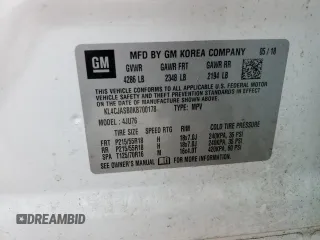 2019 Buick Encore Preferred with VIN KL4CJASB0KB700178, listed as a Copart auction lot 55029485 with 21,512 mi miles and Salvage Title. Bid and sale history available at DreamBid. Image 14.