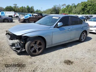 2014 BMW 3 Series 328i with VIN WBA3A5G59ENP31431, listed as a Copart auction lot 54199875 with 157,614 mi miles and Salvage Title. Bid and sale history available at carsss.com. Image 1.