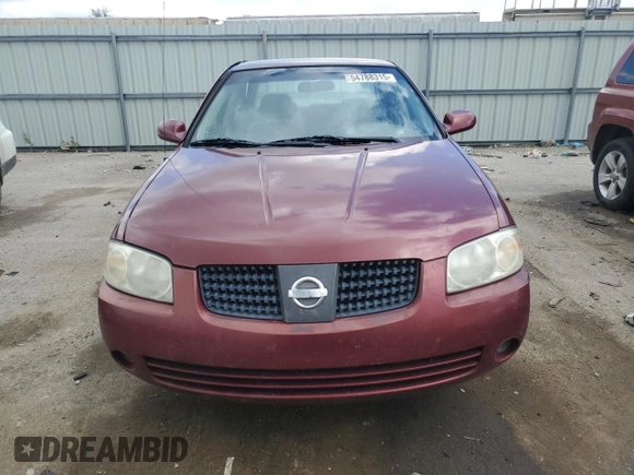 2004 Nissan Sentra S z VIN 3N1CB51D44L920389, wystawiony jako Copart lot #54788315 z przebiegiem 178 674 mil mil oraz Szkoda całkowita • Salvage title. Historia ofert i sprzedaży dostępna na DreamBid. Obrazek 5.