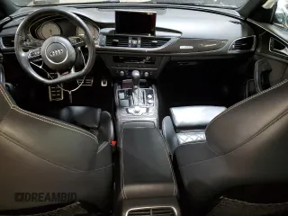 2018 Audi S6 Premium Plus with VIN WAUFFAFC3JN069671, listed as a Copart auction lot 86125084 with 0 mi miles and Salvage Title. Bid and sale history available at carsss.com. Image 8.