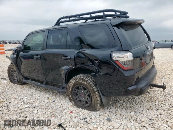 2019 Toyota 4Runner SR5 with VIN JTEBU5JR6K5721383, listed as a Copart auction lot 59556525 with 82,108 mi miles and Salvage title. Bid and sale history available at DreamBid. Image 2.