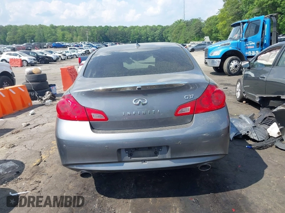 2013 Infiniti G37 Journey with VIN JN1CV6AP8DM301176, listed as a IAAI auction lot 42158812 with 210,224 mi miles and . Bid and sale history available at DreamBid. Image 16.