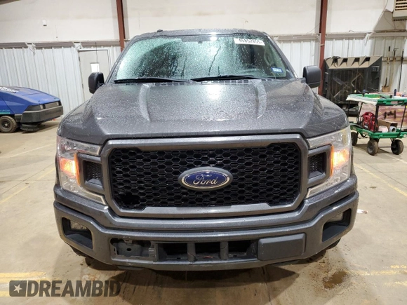 2018 Ford F-150 XL with VIN 1FTEW1CP8JKD02662, listed as a Copart auction lot 45852855 with 212,876 mi miles and Salvage Title. Bid and sale history available at DreamBid. Image 5.