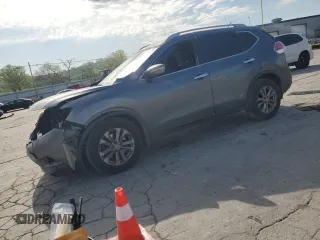 2014 Nissan Rogue SV with VIN 5N1AT2ML3EC794358, listed as a Copart auction lot 53094715 with 191,889 mi miles and Salvage Title. Bid and sale history available at carsss.com. Image 1.