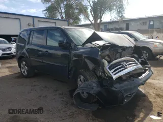 2013 Honda Pilot EX-L with VIN 5FNYF4H5XDB011507, listed as a Copart auction lot 57423495 with 279,435 mi miles and Salvage title. Bid and sale history available at DreamBid. Image 4.