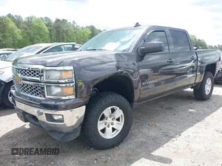 2015 Chevrolet Silverado 1500 LT with VIN 3GCUKREC3FG356496, listed as a IAAI auction lot 41986510 with 191,397 mi miles. Bid and sale history available at carsss.com. Image 2.