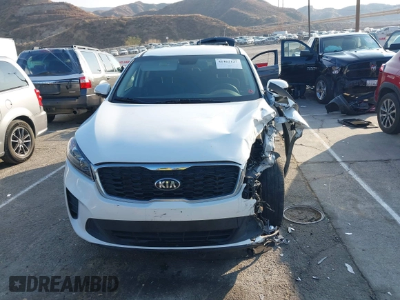 2019 Kia Sorento S V6 with VIN 5XYPG4A52KG558439, listed as a IAAI auction lot 41462127 with 73,552 mi miles. Bid and sale history available at carsss.com. Image 12.