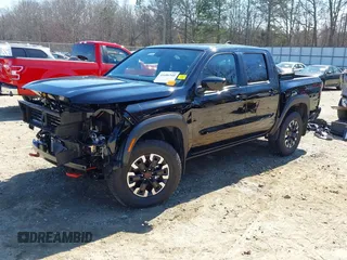 2024 Nissan Frontier Pro-4X with VIN 1N6ED1EK3RN654112, listed as a IAAI auction lot 41686345 with 14,893 mi miles and . Bid and sale history available at DreamBid. Image 18.