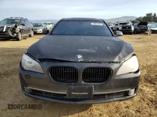 2012 BMW 7 Series 750Li with VIN WBAKB8C52CDW84794, listed as a Copart auction lot 49874315 with 118,725 mi miles and Salvage Title. Bid and sale history available at carsss.com. Image 5.