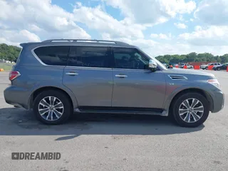 2018 Nissan Armada SL with VIN JN8AY2NC5J9557774, listed as a IAAI auction lot 40205321 with 100,123 mi miles and . Bid and sale history available at DreamBid. Image 13.
