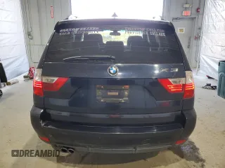 2008 BMW X3 3.0si with VIN WBXPC934X8WJ14849, listed as a Copart auction lot 54211285 with 190,793 mi miles and Salvage title. Bid and sale history available at DreamBid. Image 6.