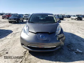 2015 Nissan LEAF SV with VIN 1N4AZ0CP4FC318011, listed as a Copart auction lot 39341993 with 73,756 mi miles. Bid and sale history available at carsss.com. Image 5.